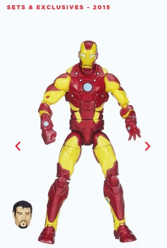 Iron Man Raro European Disney Store Exclusive 2015 (5-pack)