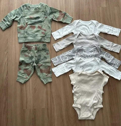 Lote carters para bebê 3 meses