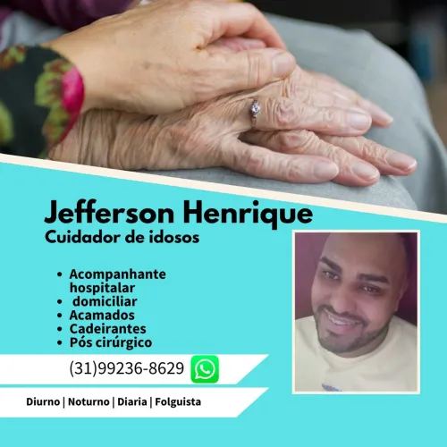 CUIDADOR de Idosos Com experiência 