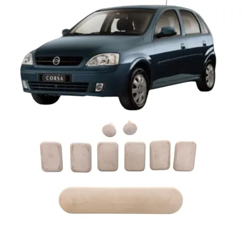 Kit Grampos Forro Teto Corsa Hat Montana 2003 Ao 2016 Origin