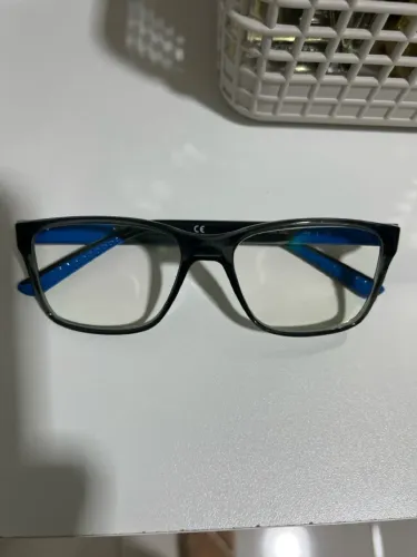 Óculos Nike Infantil cinza com Detalhes Azuis