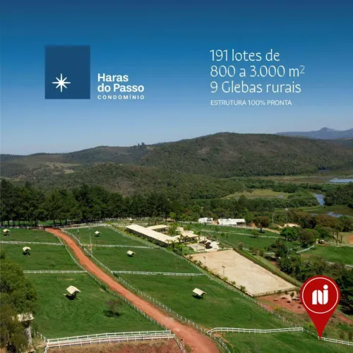 Terreno à venda, 801 m² à partir de R$ 484.000 - Zona Rural - Itabirito/MG