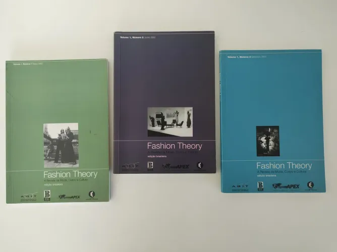 3 Exemplares da Fashion Theory - a revista da moda, corpo e cultura- 2002