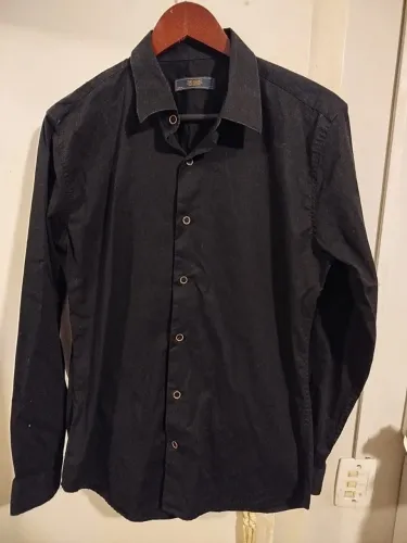 Camisa Social Preta - Tng