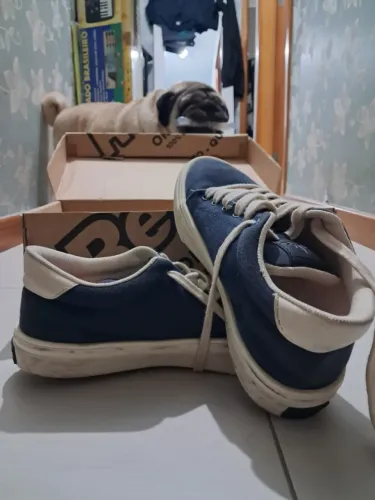 Tênis Redley Azul Tamanho 37 - Usado Apenas Uma Vez, em Excelente Estado
