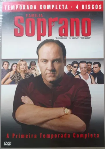 DVD Família Soprano (Sopranos) 1ª temporada Completa em PT-BR