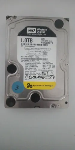 Hd Disco Rígido Western Digital Wd Re3 Wd1002fbys 1tb Sata