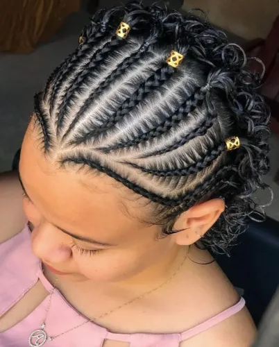 Jóias para penteados no cabelo especial pra tranças