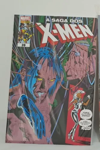 * MT A Saga Dos X-men 20 HQ Marvel Revista