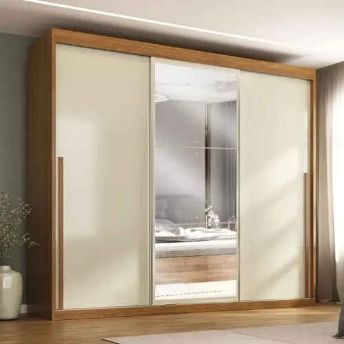 Guarda Roupa Casal 3 Portas 6 Gavetas DIVIDIMOS EM ATÉ 10X SEM JUROS