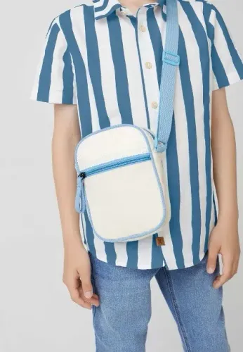 shoulder bag - hering - off white - moda infantil -- bolsa infantil