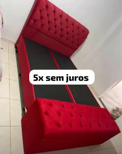 Cama box suporte King