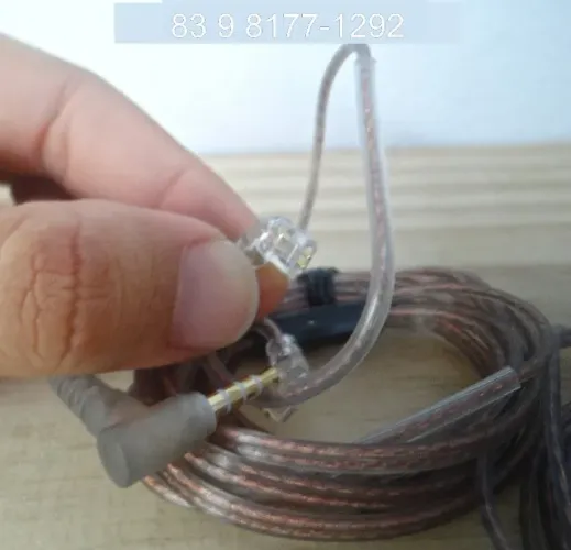 Cabo REPOSIÇÃO Fones KZ