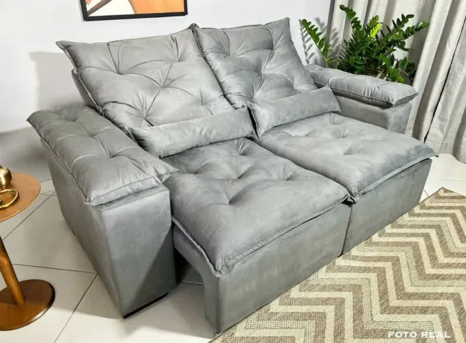 Sofa retrátil e reclinavel Tunísia 2metros R$1050,00
