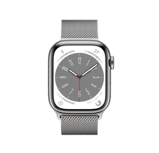 Apple Watch Series 8 GPS+CELL Aço inoxidável