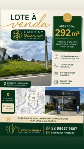 Lotes a partir de R$ 139.000,00