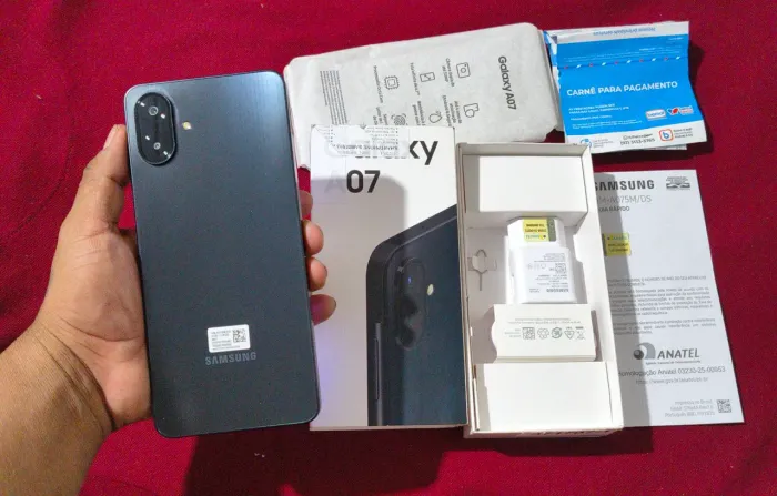 Samsung A07...novo nunca usado...128gb