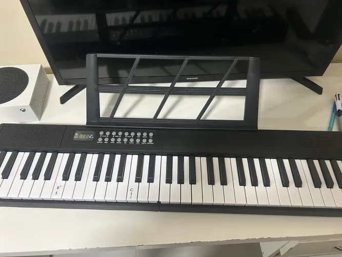 Teclado Musical Dobravel