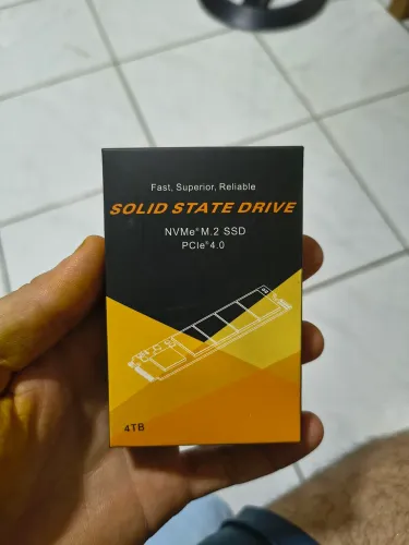 SSD Nvme 2.0 4 tb de armazenamento