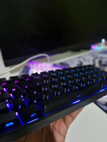 Teclado Gamer Magnético Akko MonsGeek FUN60 Pro - Novo