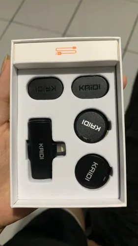 Microfone de lapela