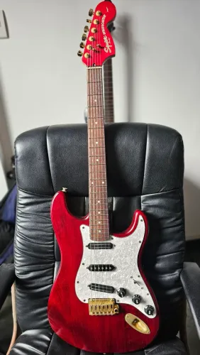 Squier Standard Stratocaster Upgrades Premium - Gotoh Inox Malagoli