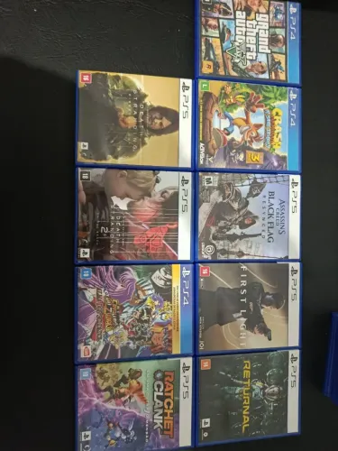 Lote de jogos, ps4 e ps5