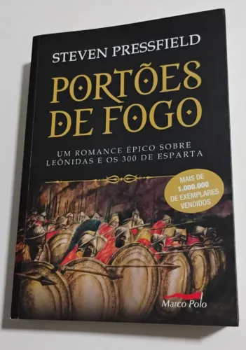Livro Portões de Fogo - Steven Pressfield Usado