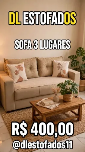 Sofá jade disponível em variedades de cores a pronta entrega