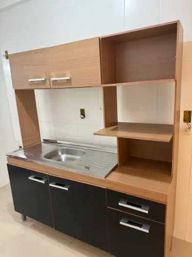 Armário de cozinha + Pia de inox