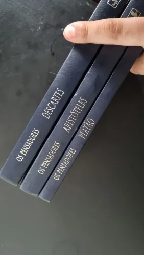 Trilogia os pensadores capa dura