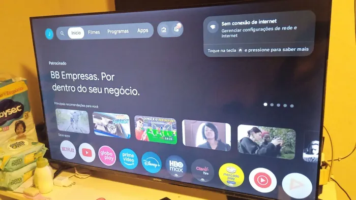 Vendo tv 4 mês de uso