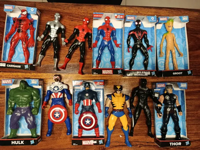 Bonecos da Marvel