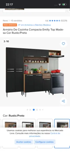 Armário de cozinha