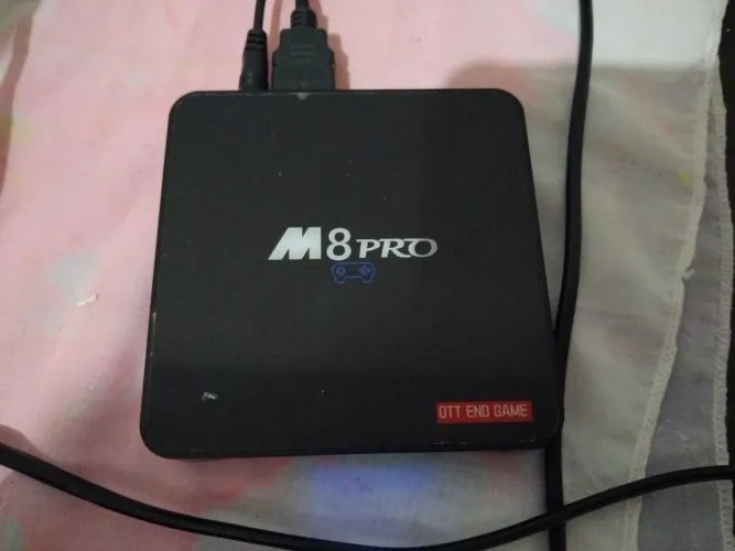 Conversor smart para televisão com controle 