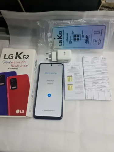 Celular LG K62 C/nota fiscal 
