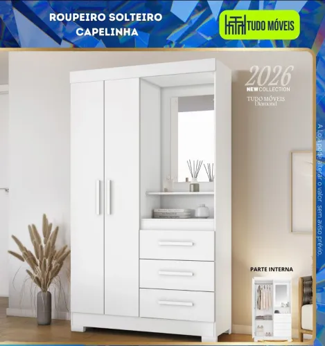 ROUPEIRO SOLTEIRO CAPELINHA