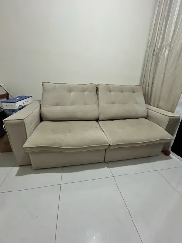 Sofá retrátil 3 lugares