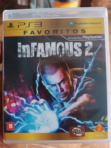 Infamous 2 Ps3 Edição Favoritos Cib