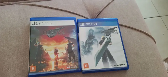 Vendo jogos final fantasy Vll ps4 e ps5