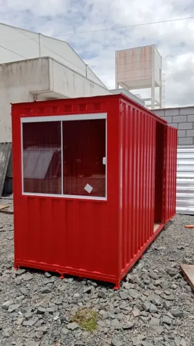 Container Desmontável guarita e escritório a partir de 3m