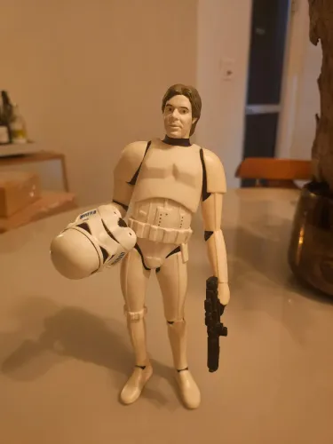 Han Solo stormtrooper raro star wars