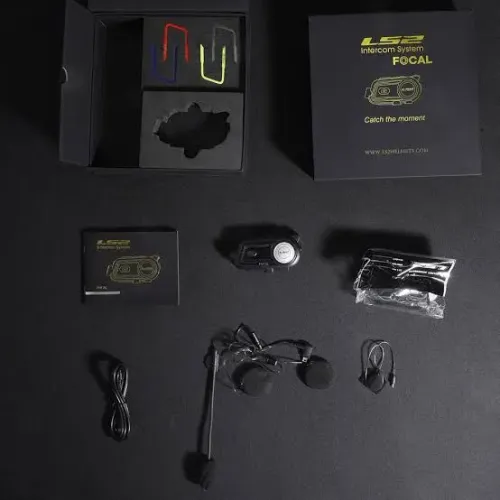 Intercomunicador LS2 4X Cardo Focal NOVO Inter Comunicador LS24X Para Capacete De Moto