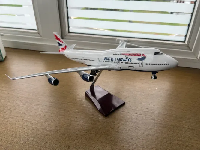 Boeing 747-400 British Airways 1:150