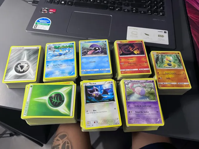 BULK 800 CARTAS BORDINHA AMARELA