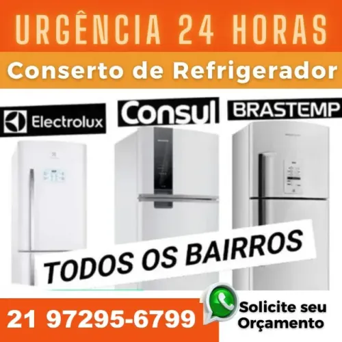 CONSERTO DE GELADEIRAS/MÁQUINAS DE LAVAR
