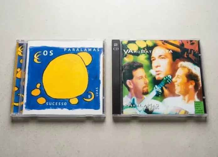 Kit CDs Paralamas do Sucesso (Vamo Batelata Duplo + 9 Luas) | Rock Nacional
