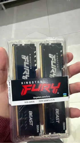 Memória kingston fury Beast 2x8gb (16gb)