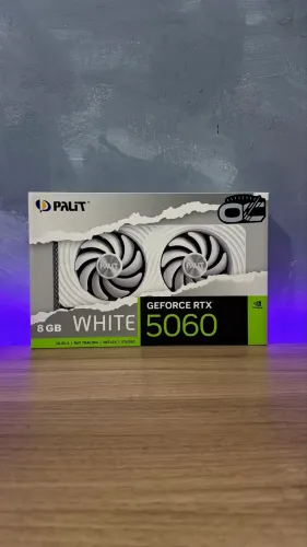 Rtx 5060 8gb Palit White (NOVA LACRADA)