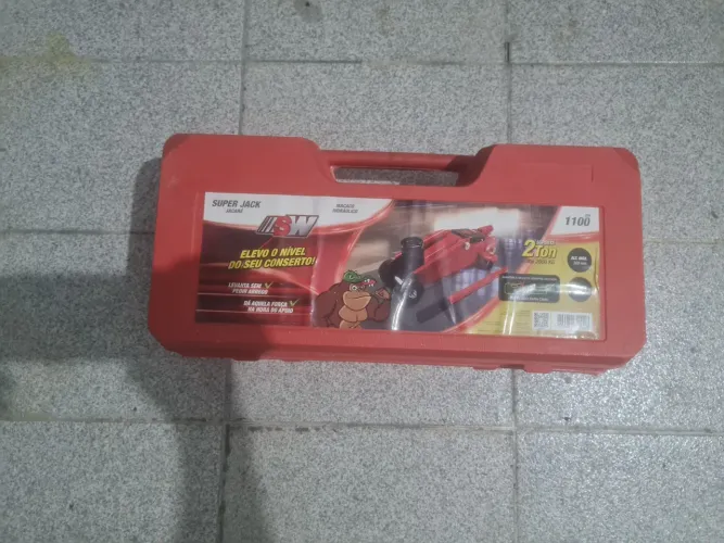 Macaco Hidráulico Jacaré 2 Toneladas SW Super Jack com Maleta